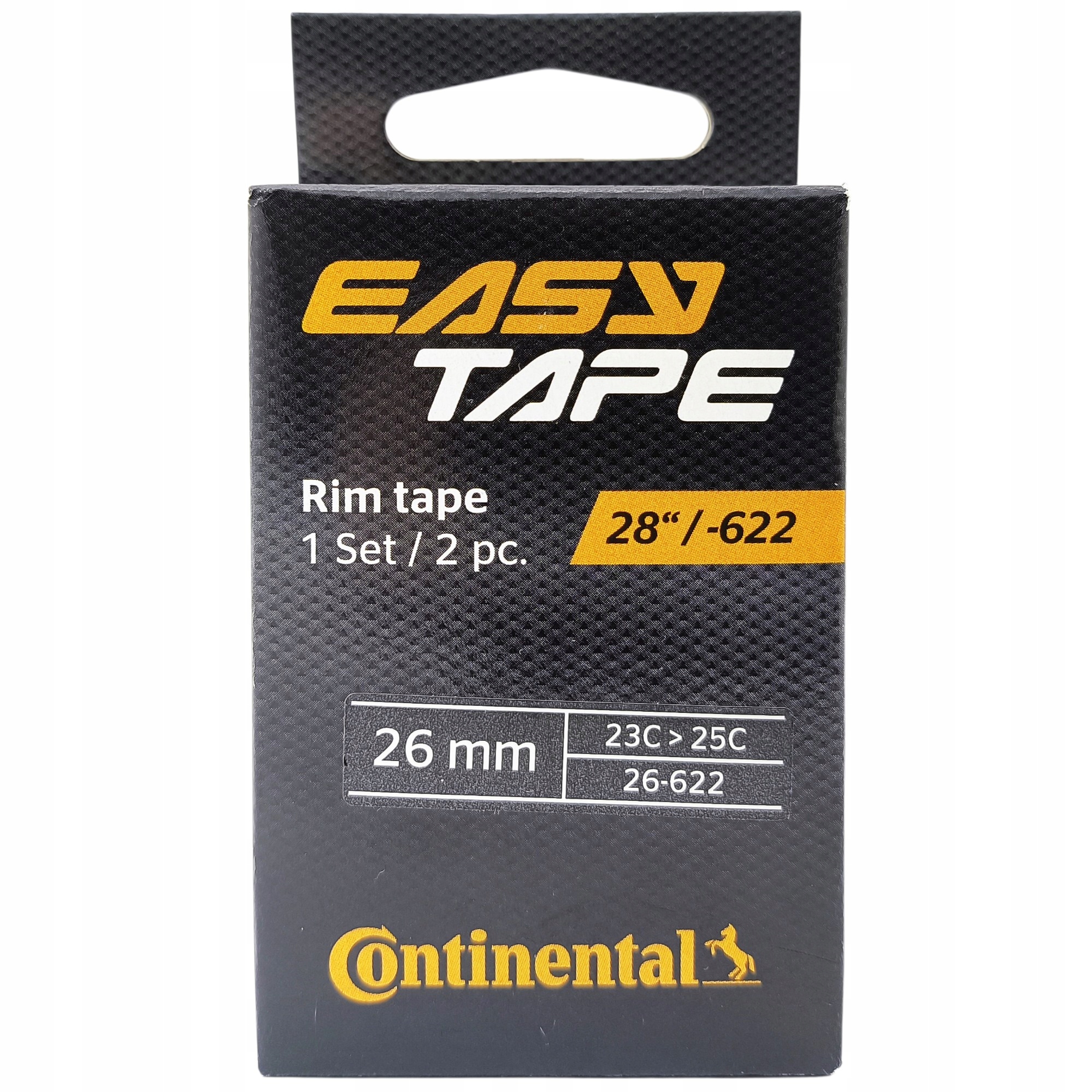 Taśma na obręcz Continental 26-622 Przód+Tył Do 8 Bar