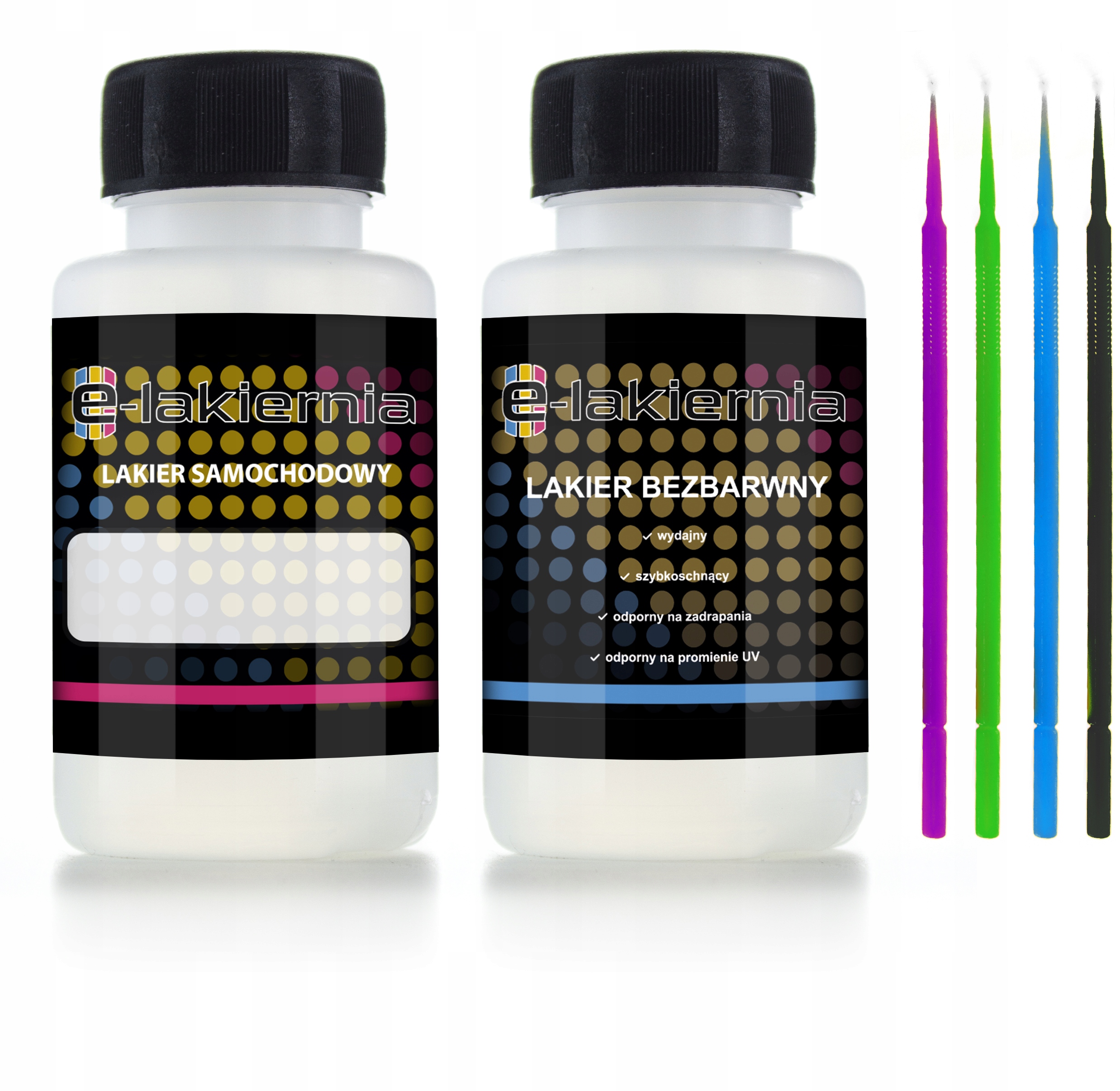 LAKIER SAMOCHODOWY ZAPRAWKA ZAPRAWKOWY SKODA 9156 LA7W + BEZBARWNY