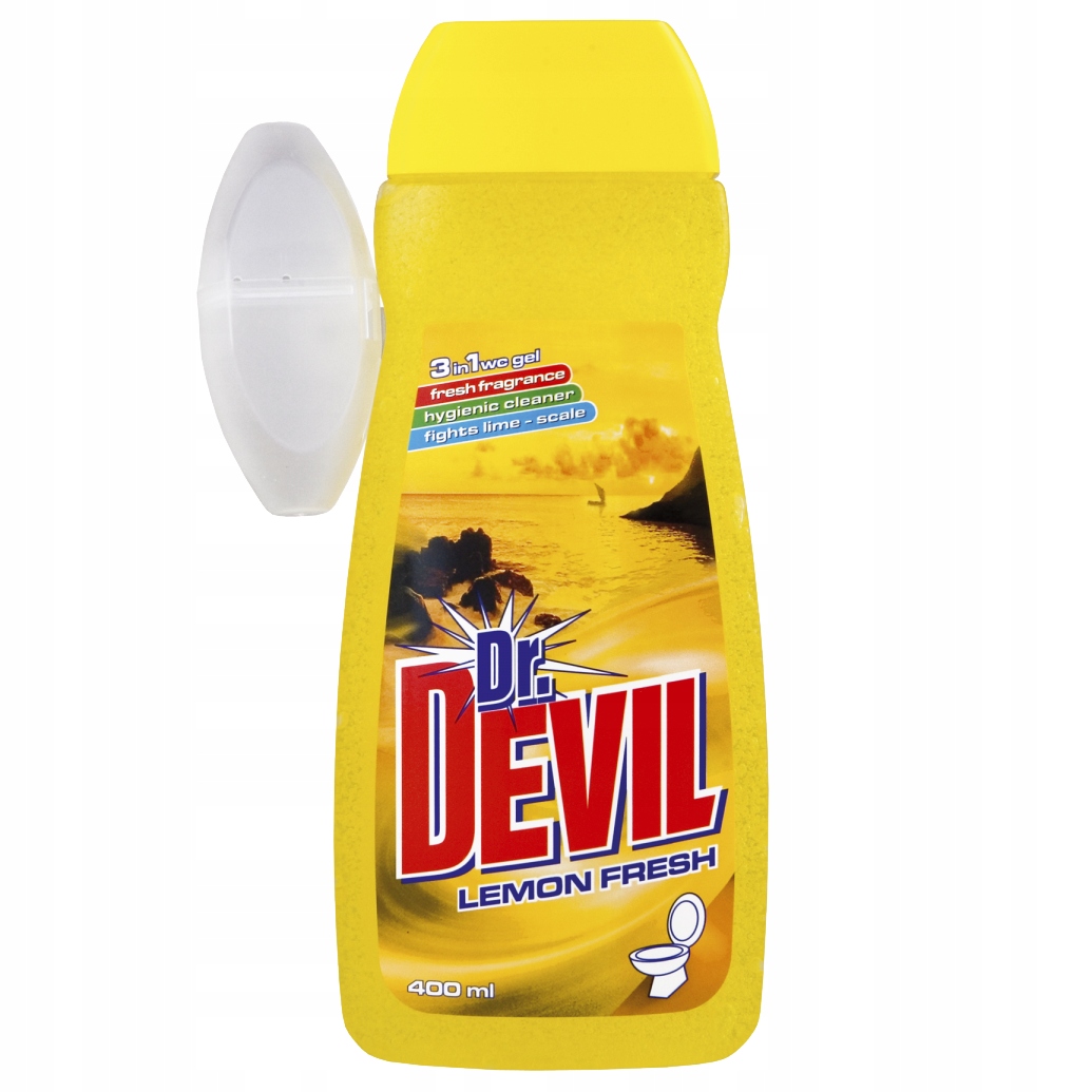 

Żel Do Wc Dr Devil 3w1 400ml Lemon + Zawieszka 055
