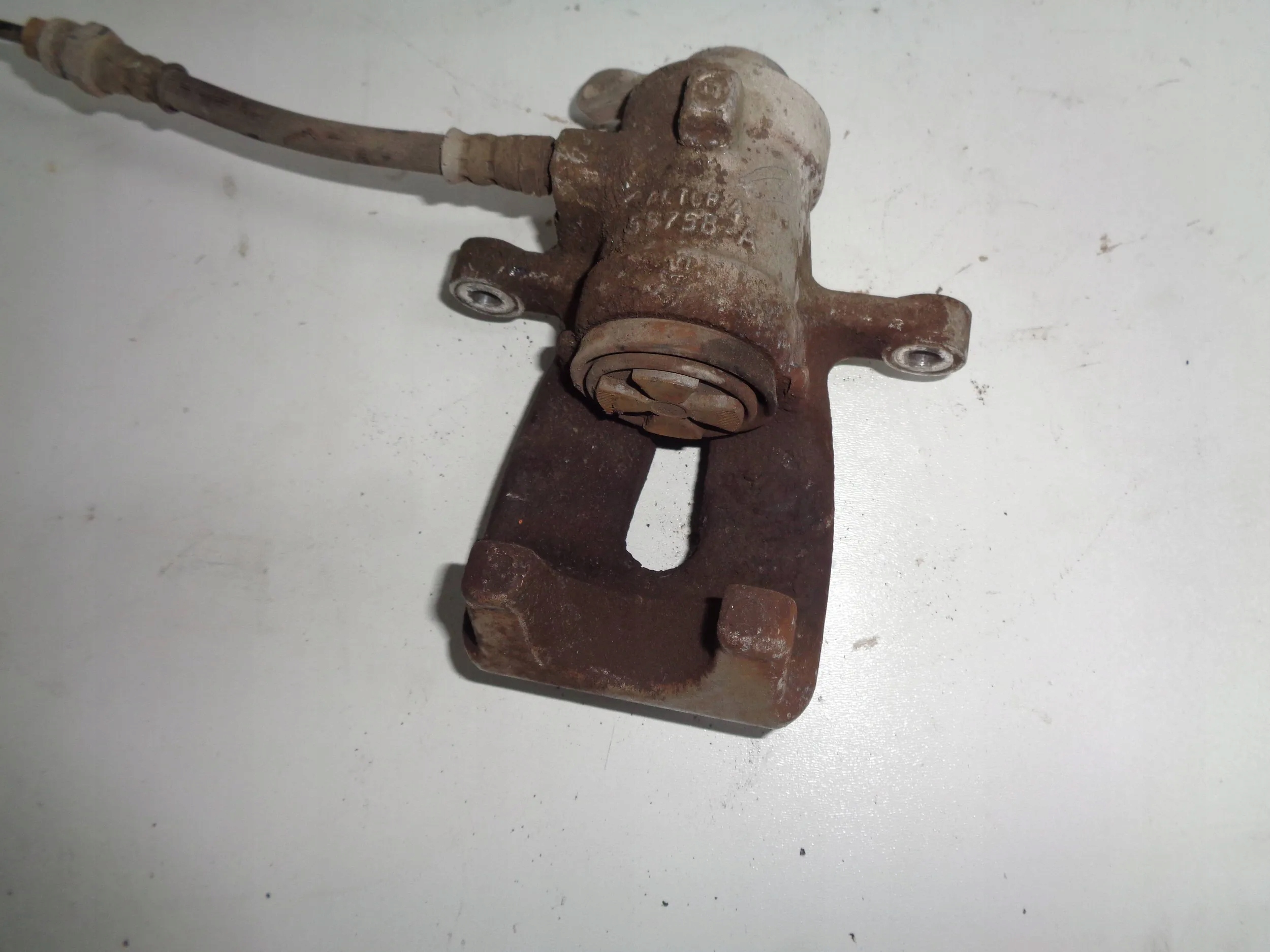 OPEL CORSA E caliper brakes brake right rear part TRW 14R