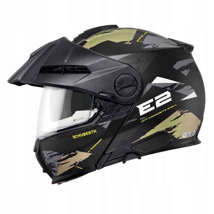 Schuberth E2 Trail Green Motocyklová Prilba Modulárna L