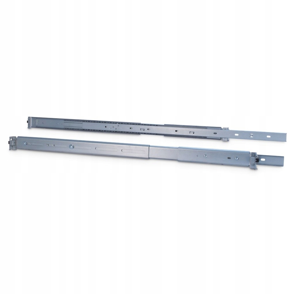 Inter-Tech 2U teleskopowe prowadnice 650 mm do serwerów 19", szare