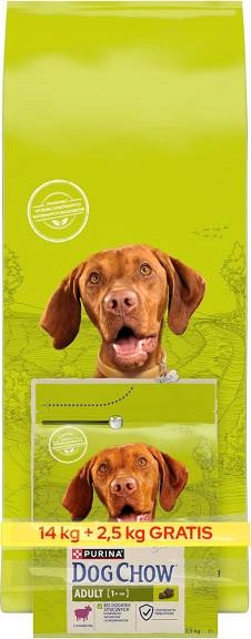 Purina Dog Chow Adult Lamb Karma Z Jagnięciną Dla Psa 14kg 2.5kg