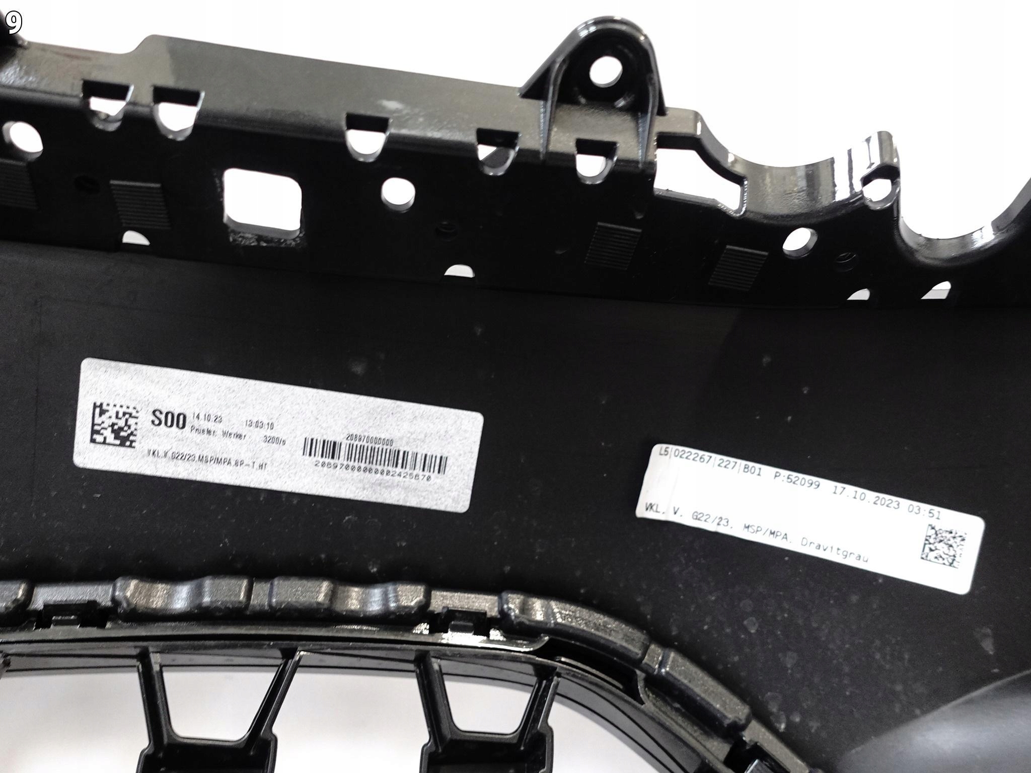 BMW 4 G22 G23 m-packet 20- bumper grill grille grid front