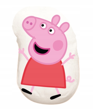 PODUSZKA KSZTAŁTKA ŚWINKA PEPPA tył plusz minky