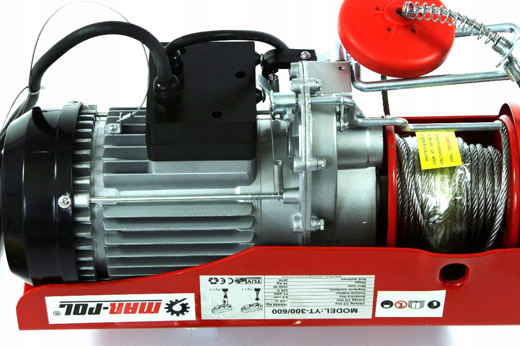 WCIAGARKA WYCIAGARKA ELEKTRYCZNA 230V PILOT 600kg EAN 1000001047119