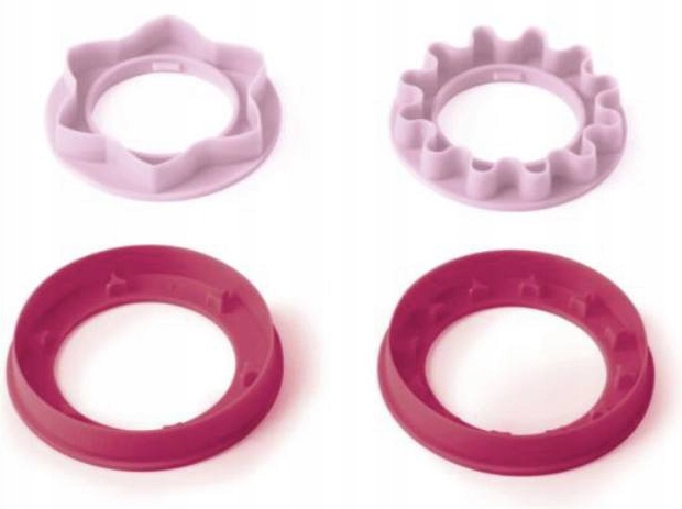 

Tupperware Foremki do ciastek 4szt