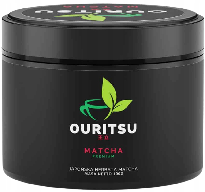 Ouritsu Matcha Premium japońska zielona herbata naturalna do latte 100 g