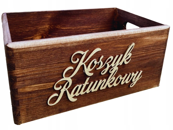 

Koszyczek koszyk Ratunkowy na wesele Rustykalny