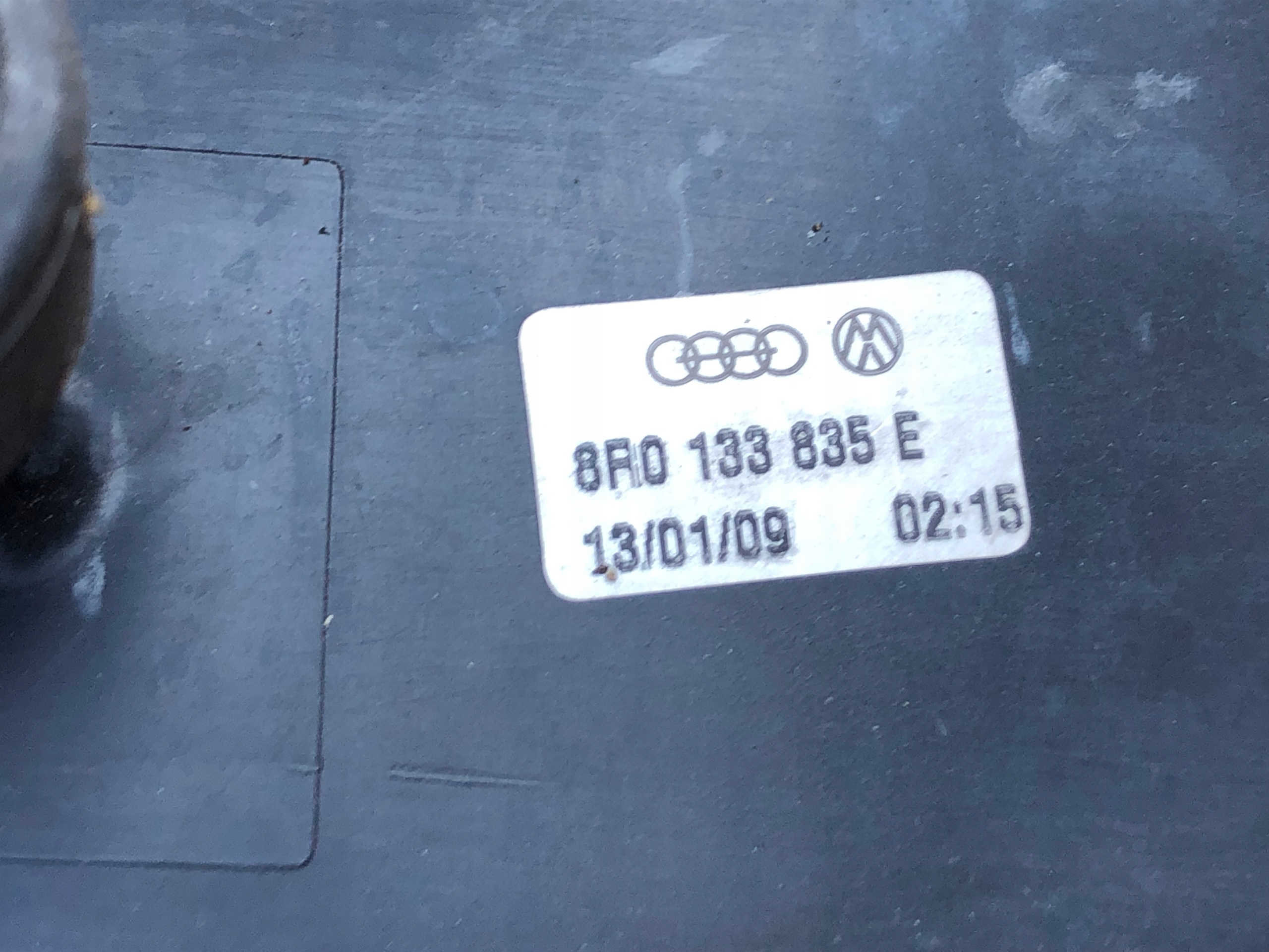 Gehäuse filter luft AUDI Q5 8R0133835E
