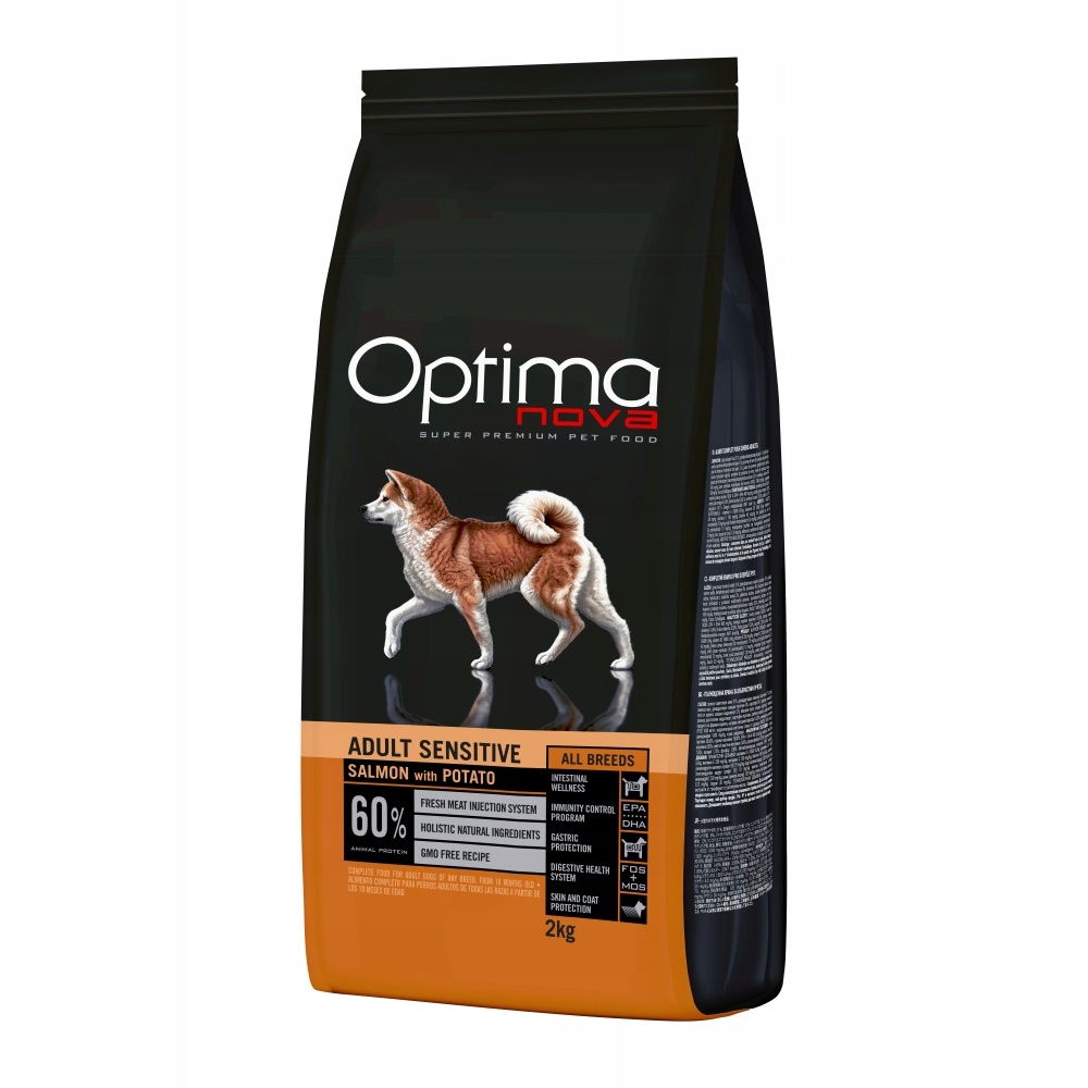 Levně OPTIMAnova Dog Adult Sensitive Salmon &amp; Potato Gf 2 kg