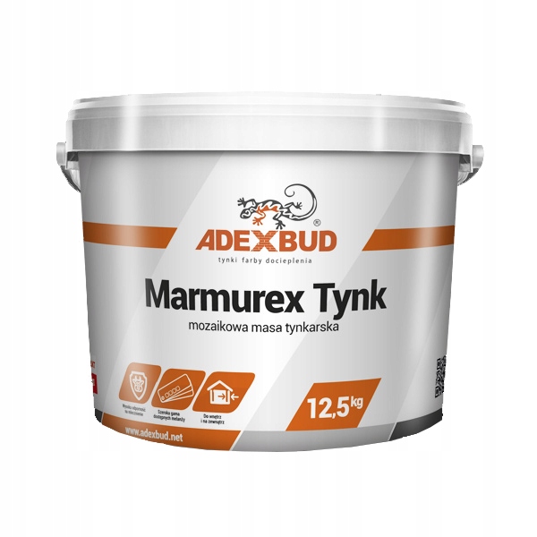

Tynk mozaikowy Marmurex uziarnienie 1,0mm 20kg