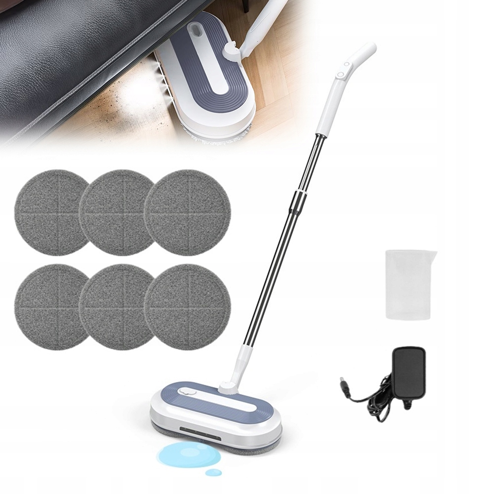 Bezdrátový Elektrický Mop, Sada Rotačních Mopů, Čistič Oken