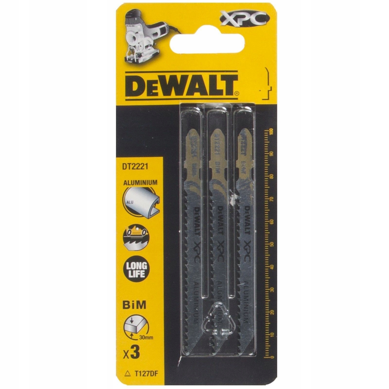 

Brzeszczoty Xpc do cięcia aluminium DT2221 DeWalt