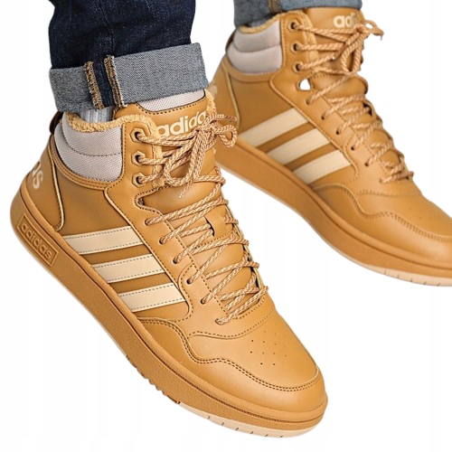 Pánské Boty Adidas Hoops 3.0 MID Wtr Zimní Zateplené Vysoké vel. 36