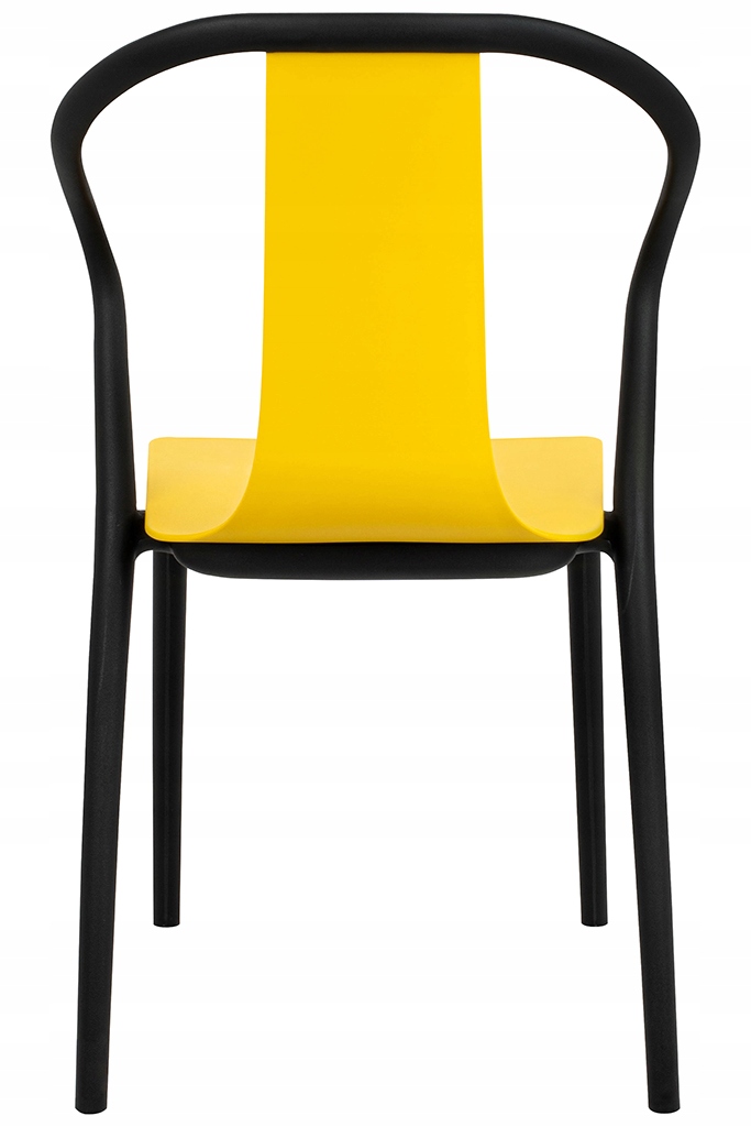 Krzesło VINCENT żółte Głębokość mebla 54 cm