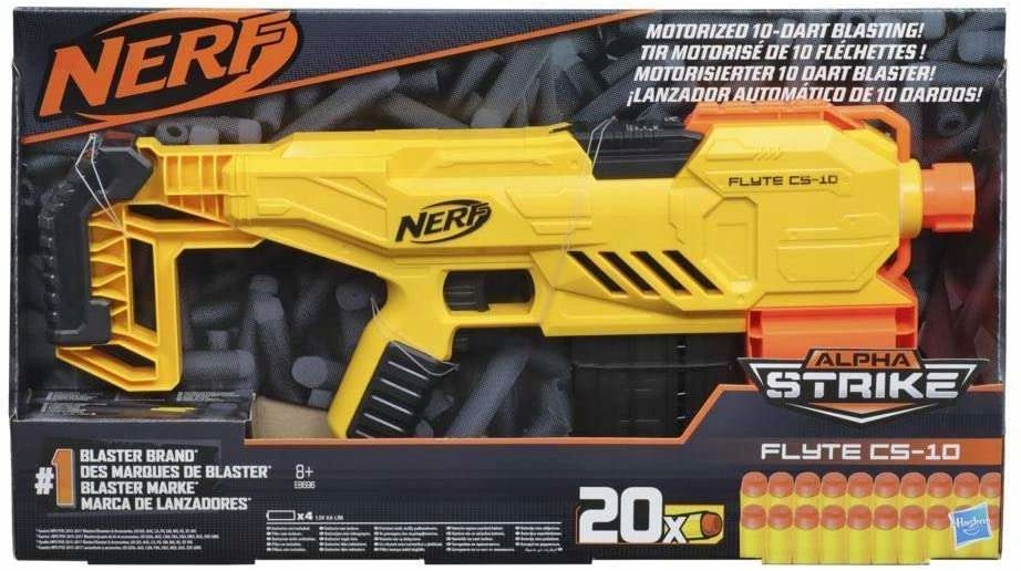 

Nerf Strike Flyte CS-10 Pistolet Automatyczny