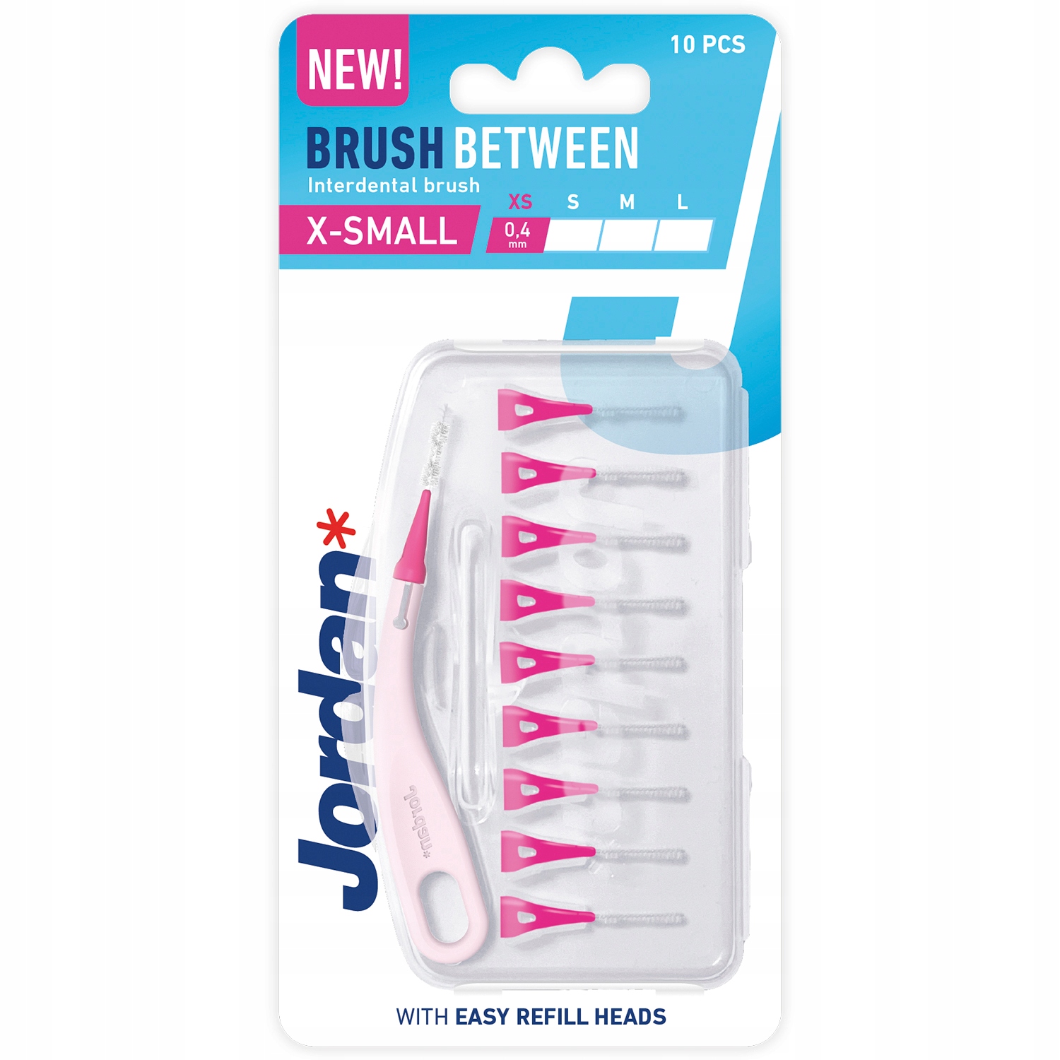 

Jordan szczoteczka międzyzębowa 0,4mm 10 szt.