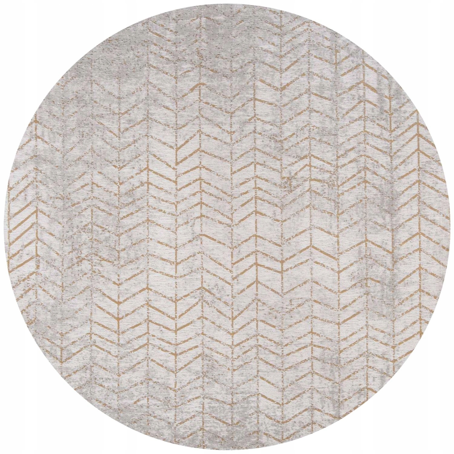 Koberec Louis de Poortere Teppich žakárový okrúhly sivý do obývačky 240 cm