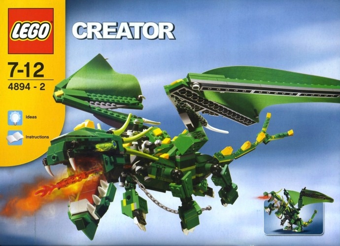Lego Creator 4894 Mýtické tvory Nové