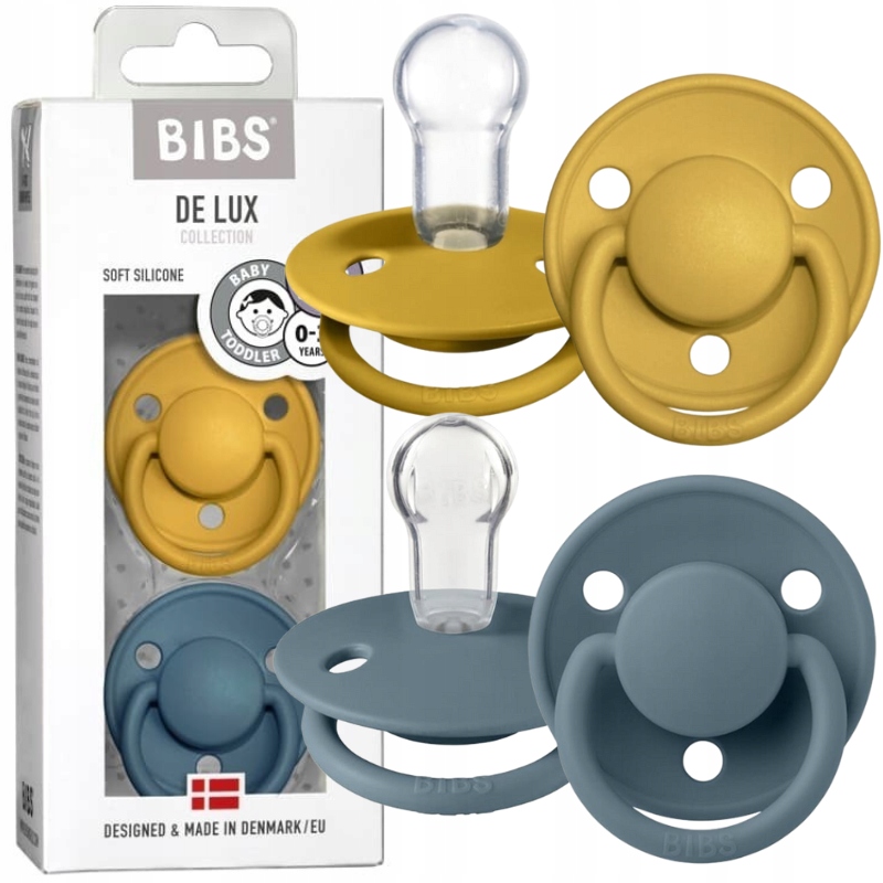 BIBS DE LUX Smoczek Uspokajający Silikonowy 0 36 m 13947180759