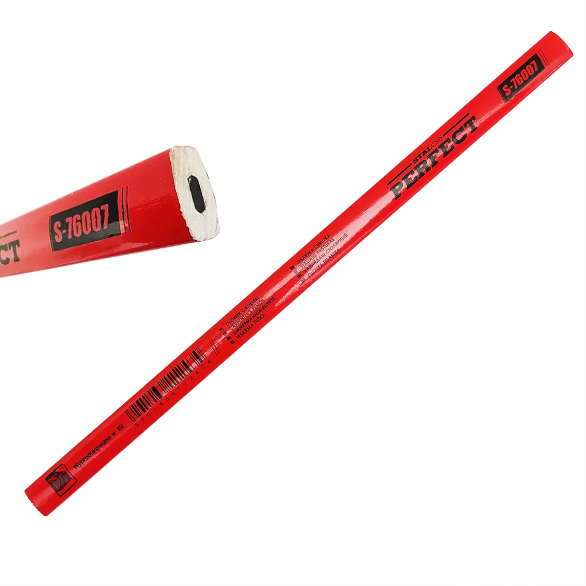 

Stalco Ołówek Ciesielski 240mm Twardość Hb S-76007