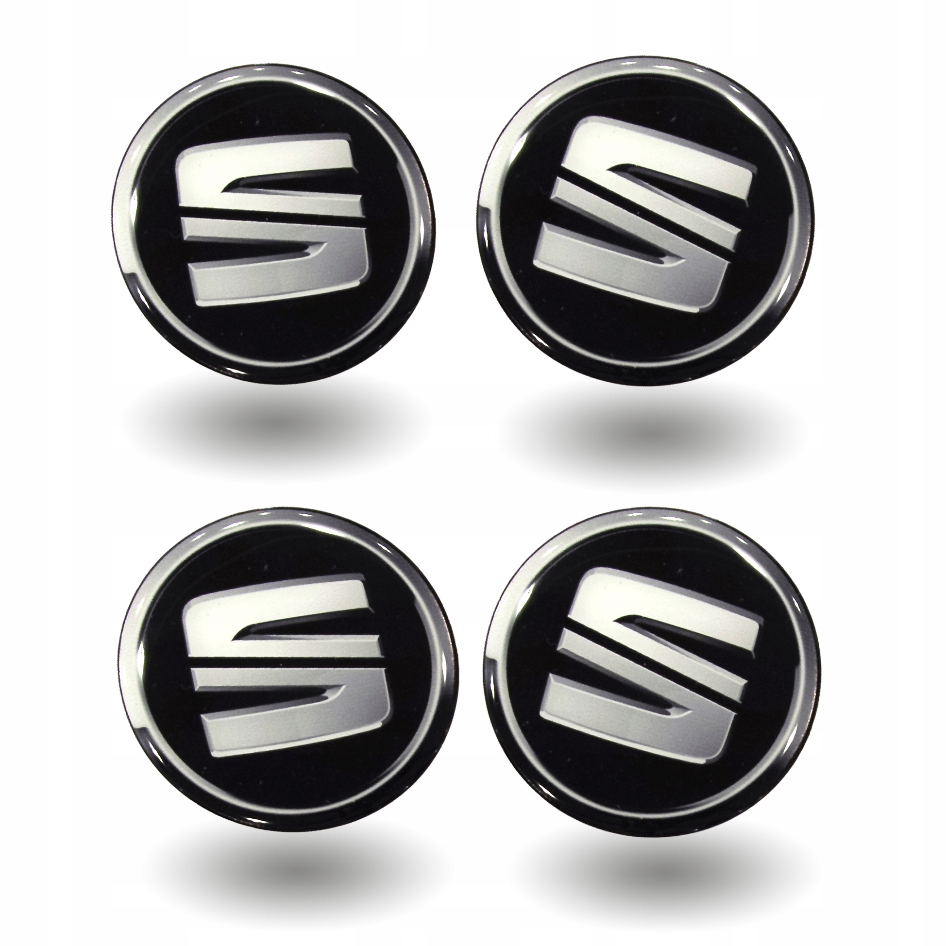 

Naklejki Felgi Kołpaki Emblemat Znaczek Seat 53mm