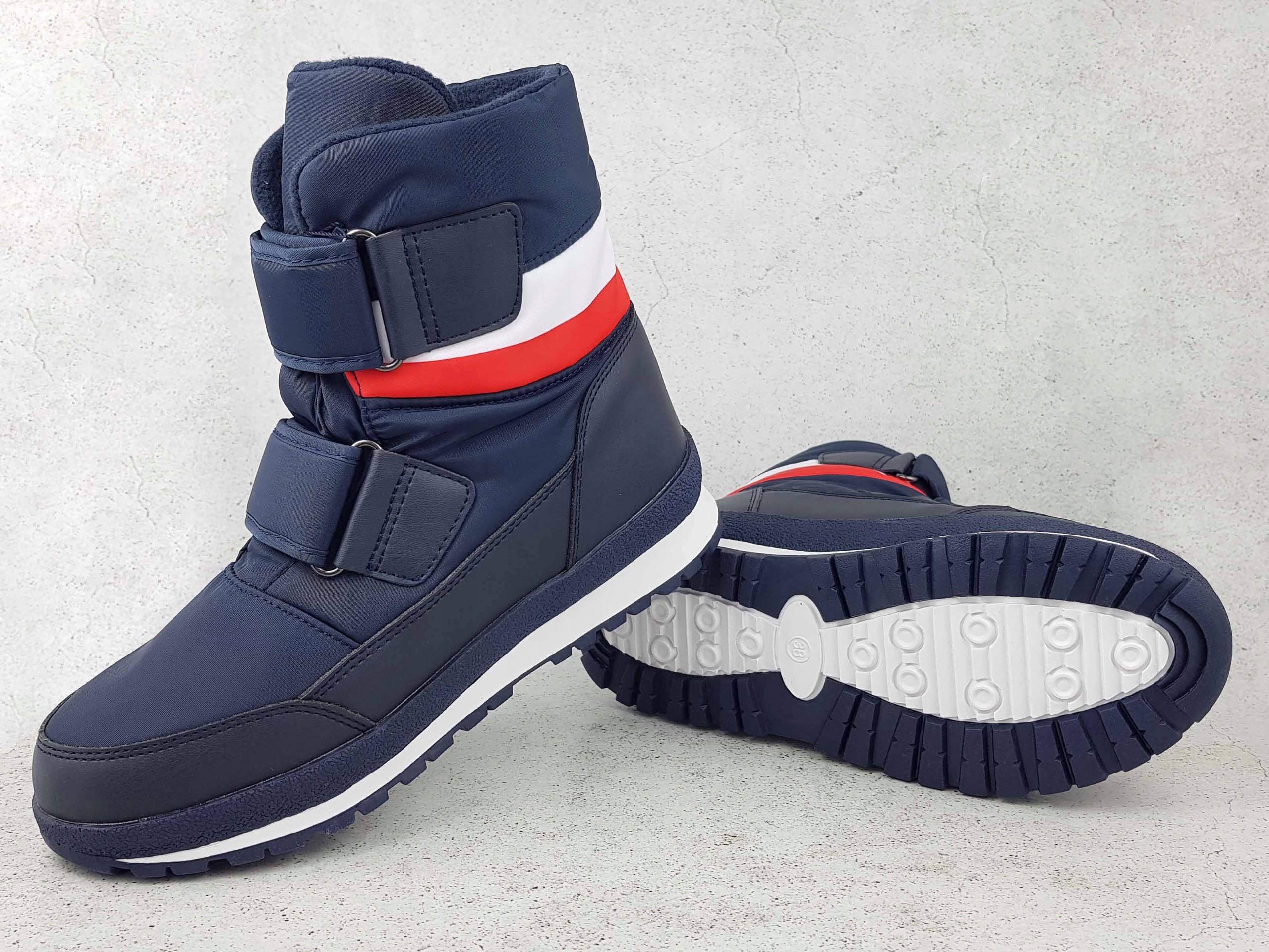 TOMMY HILFIGER ŚNIEGOWCE BUTY DAMSKIE OCIEPLANE Wysokość wysokie