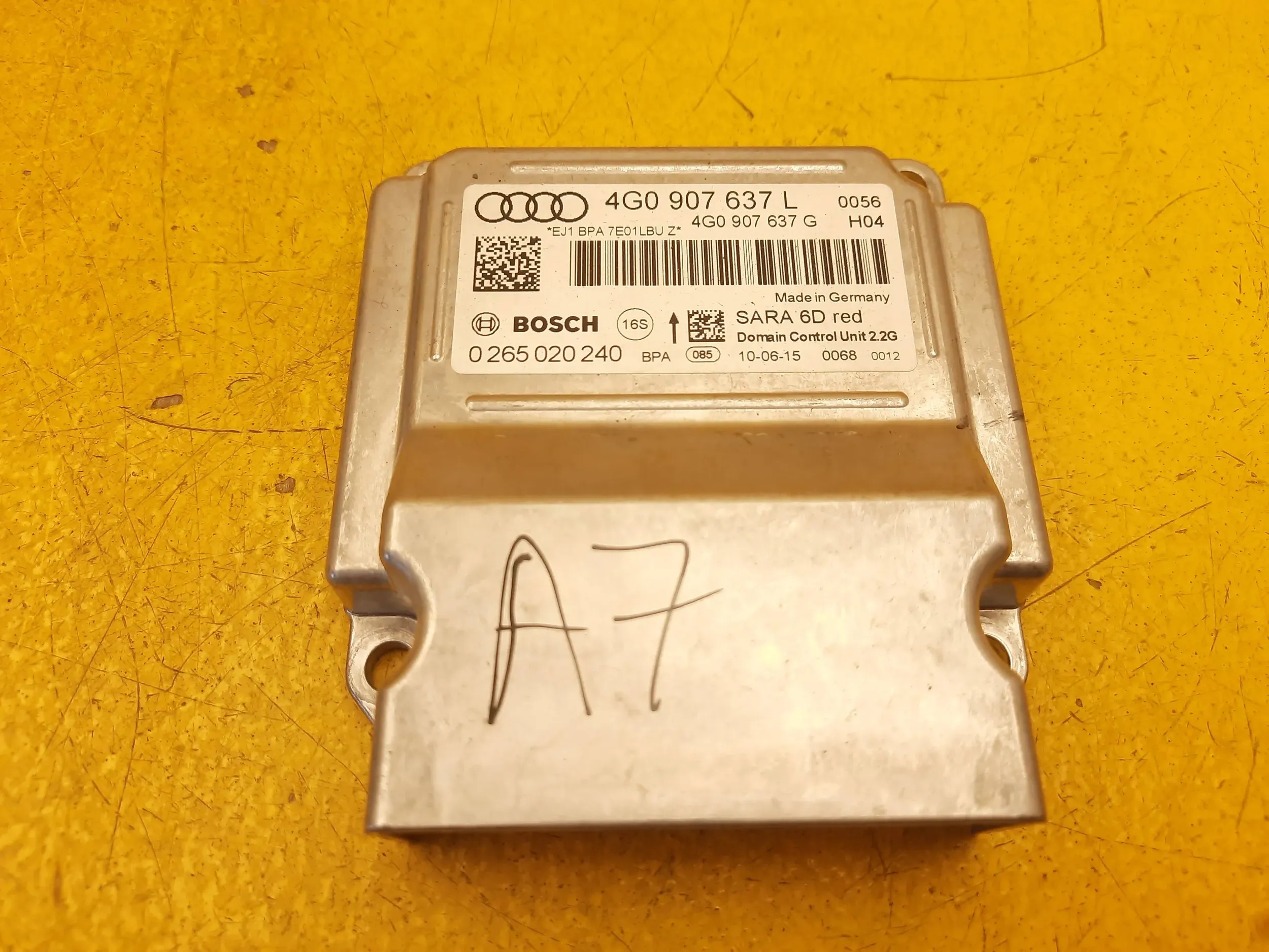 Audi A7 C7 4G модуль ускорения 4G0907637L