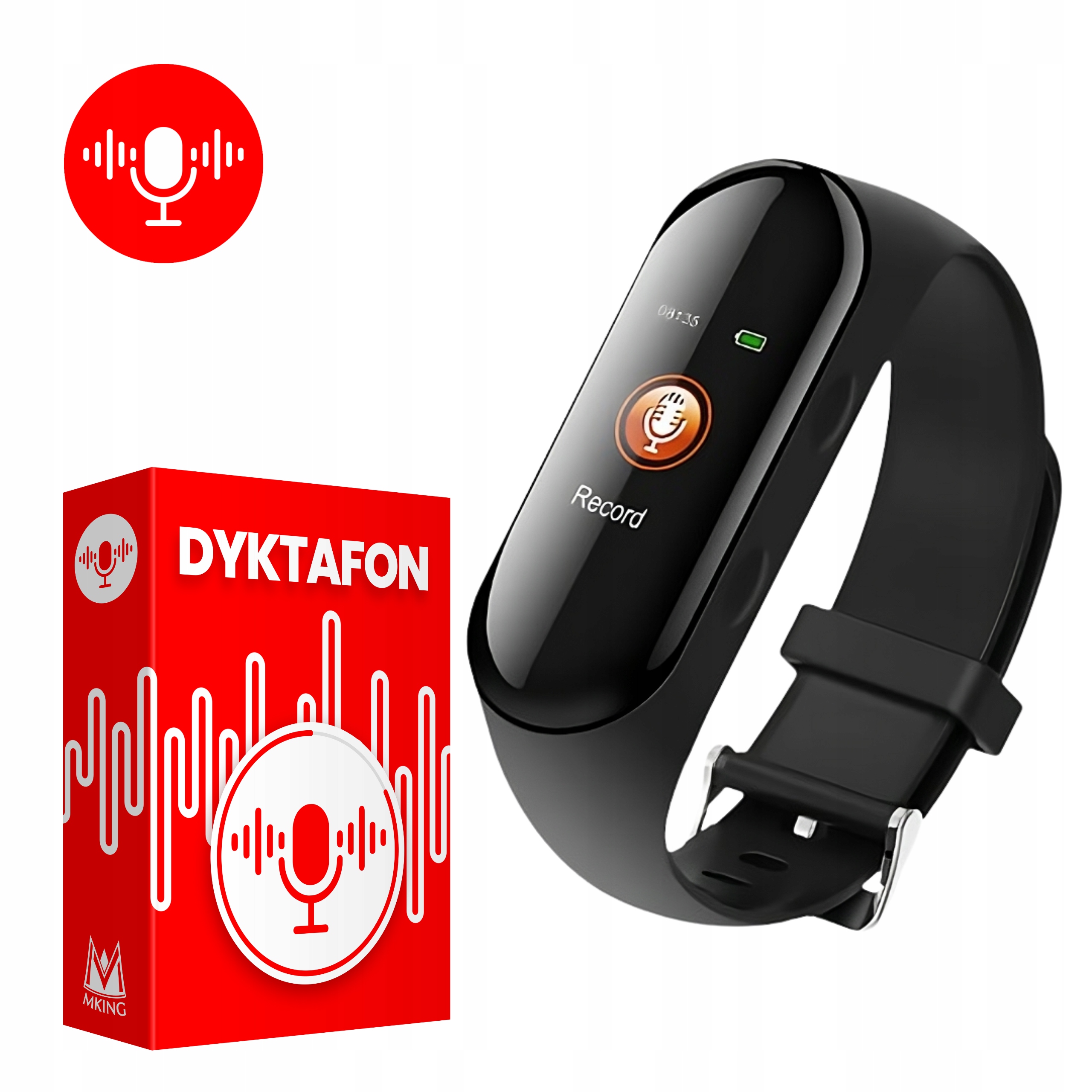 Skrytý Diktafon V Hodinkách, Odposlech, Aktivace Špionážním Hlasem, Skrytý