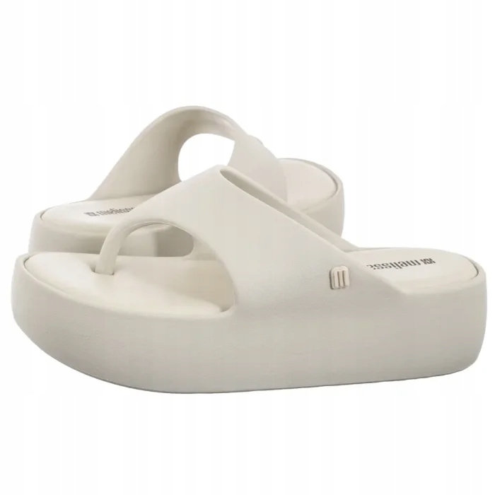 Žabkové boty na platformě Dámské Melissa Free Platform Beige Béžové