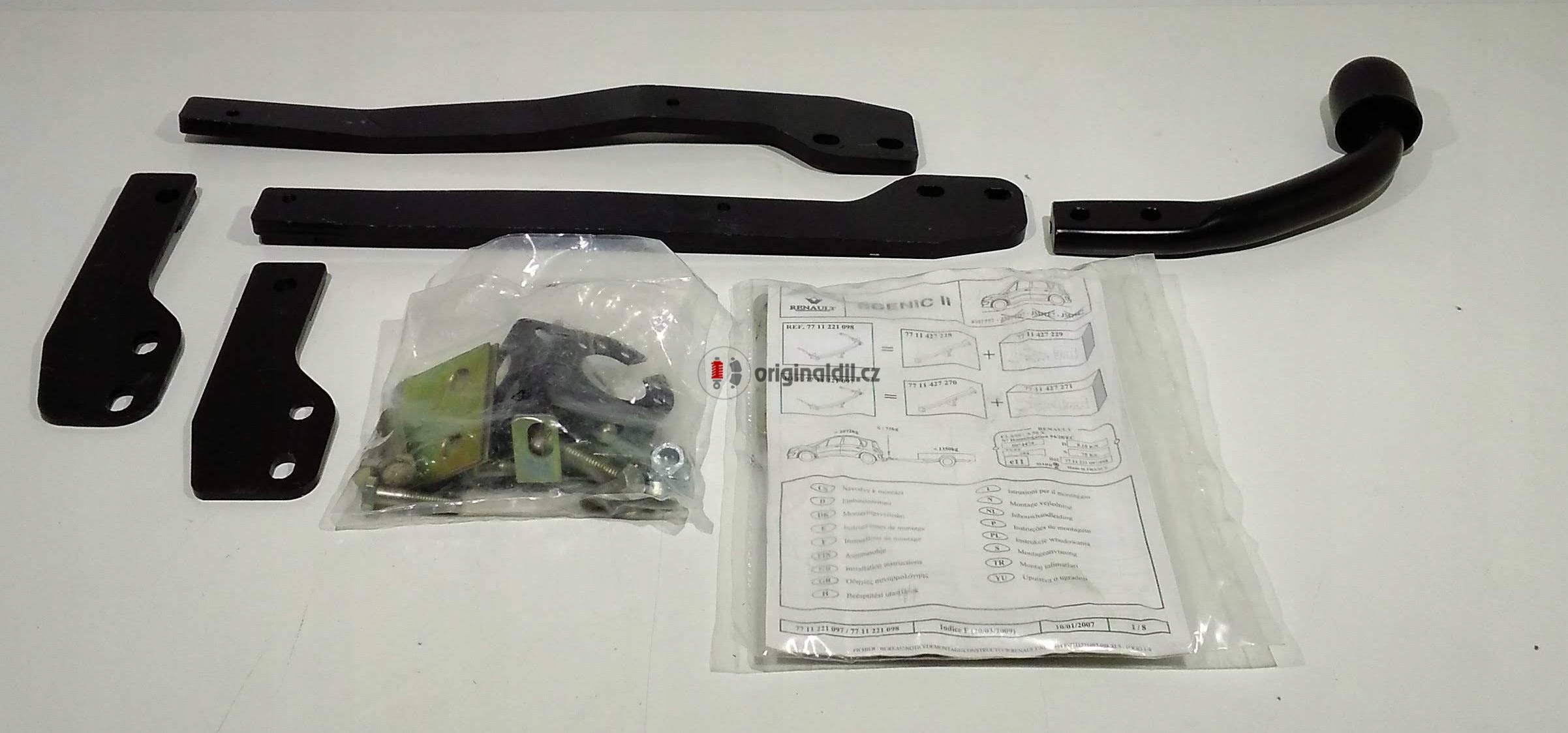 Renault Scenic II vonóhorog eredeti 7711427229 EREDET ÚJ