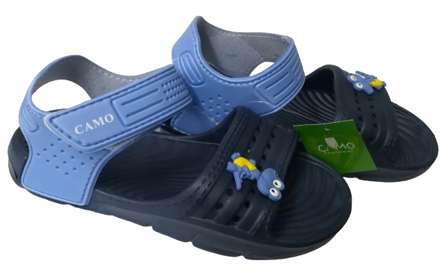 

Sandałki sandały r35 chłopięce gumowe buty granat