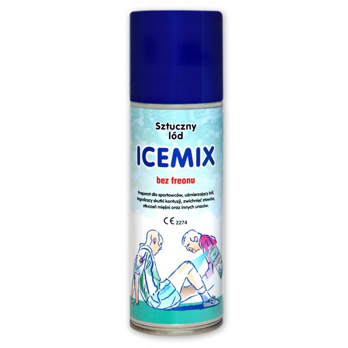 

Ice-mix Sztuczny Lód Spray Zamrażacz Duży 400ml