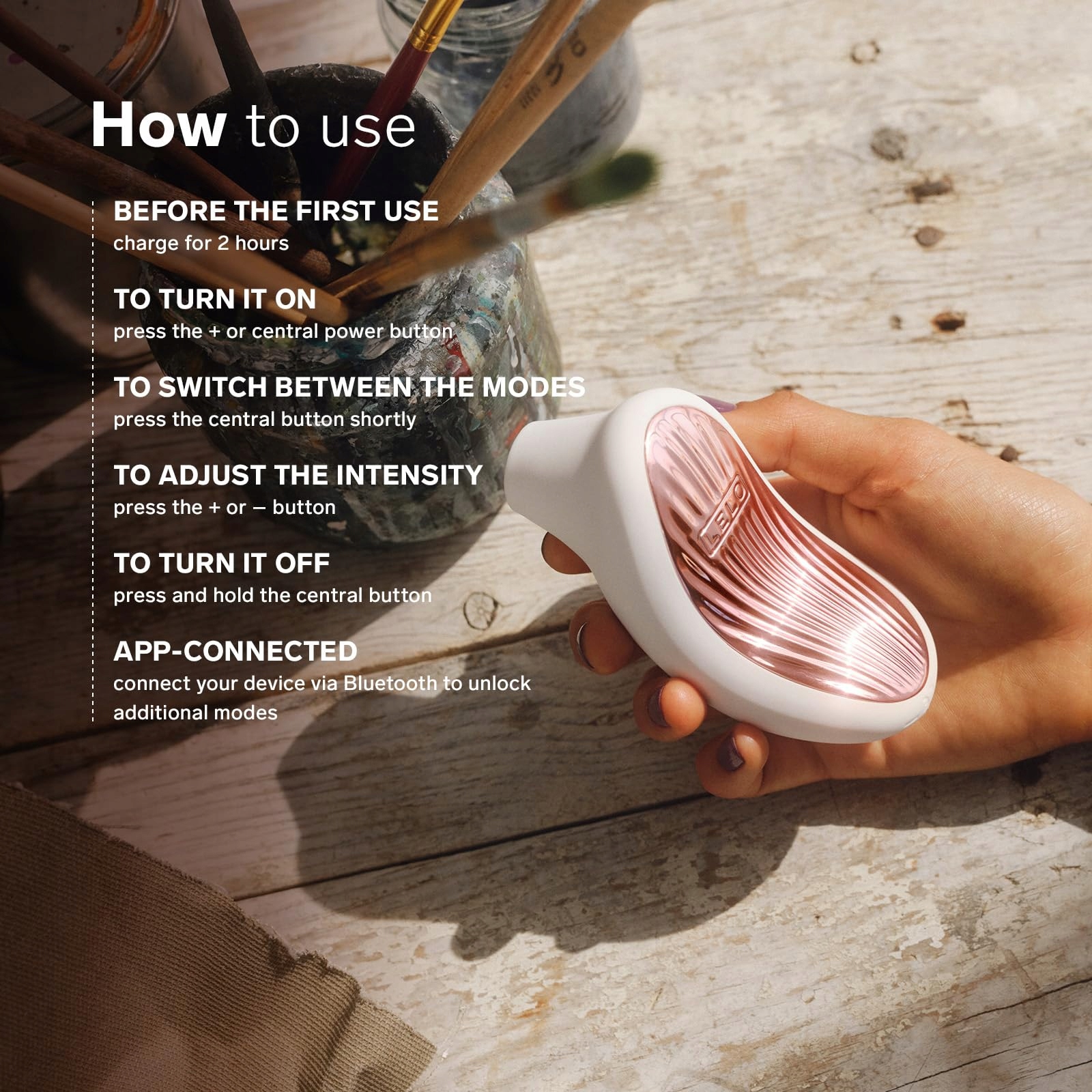 LELO SONA 3 Wibrator Dla Kobiet Z Bluetooth Klitoris Stymulator Fioletowy — miniatura 6