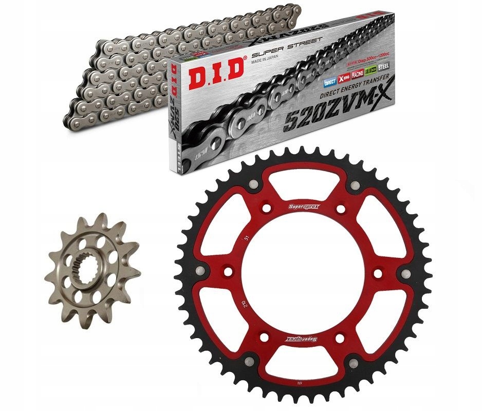 Z0576.5531 - HONDA CRF 450 R 04-RX 17-комплект приводу SPX