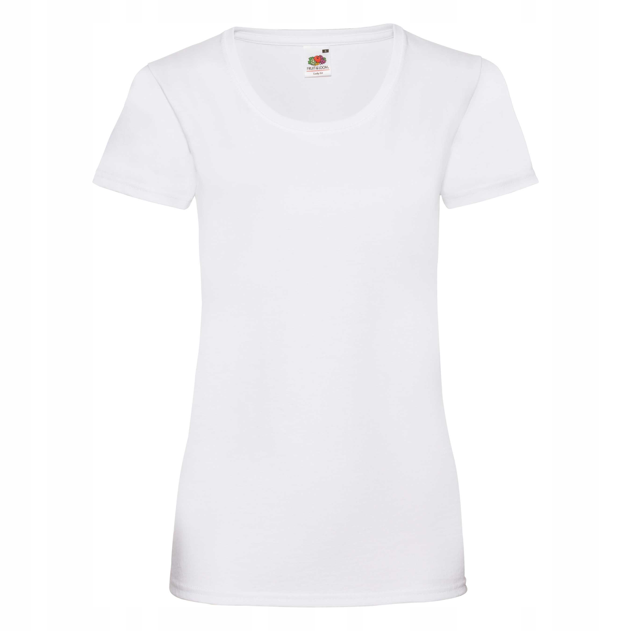 KOSZULKA DAMSKA T-SHIRT FRUIT OF THE LOOM WH L
