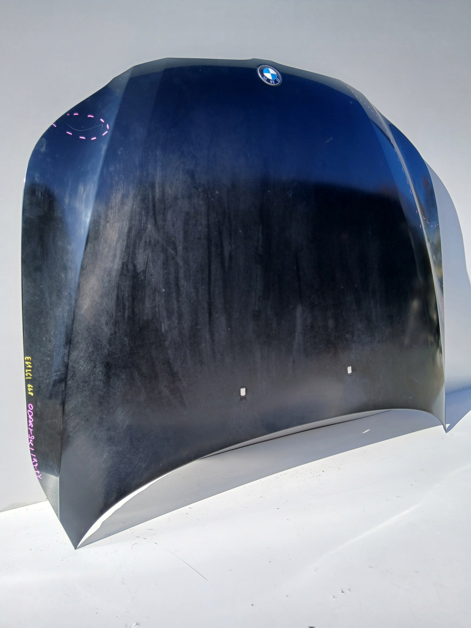 Capot BMW E60 E61 SCHWARZ 2 668/9