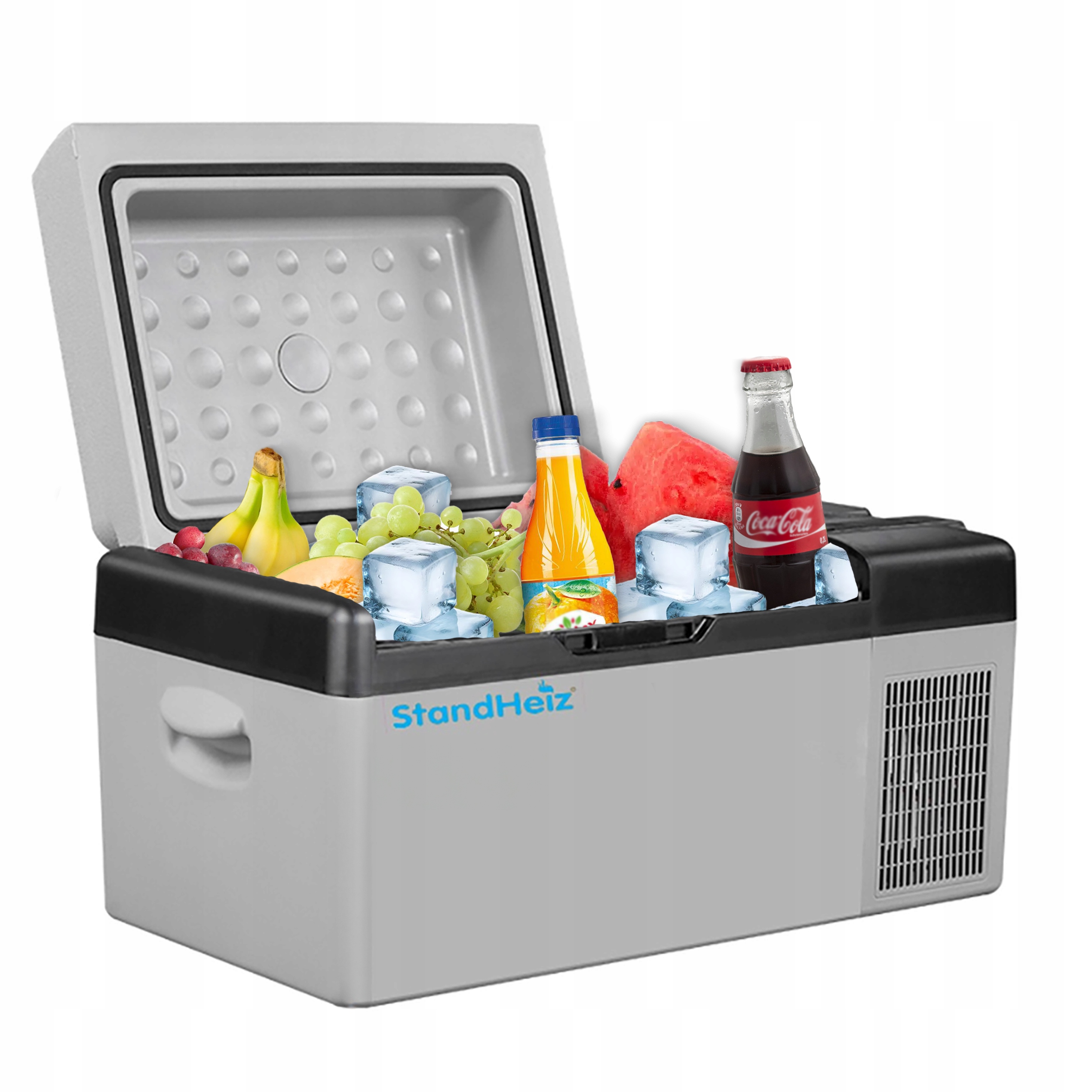 Turistická Přenosná Kompresorová Chladnička 20 L Obytný Vůz 12V24V 230V Standheiz