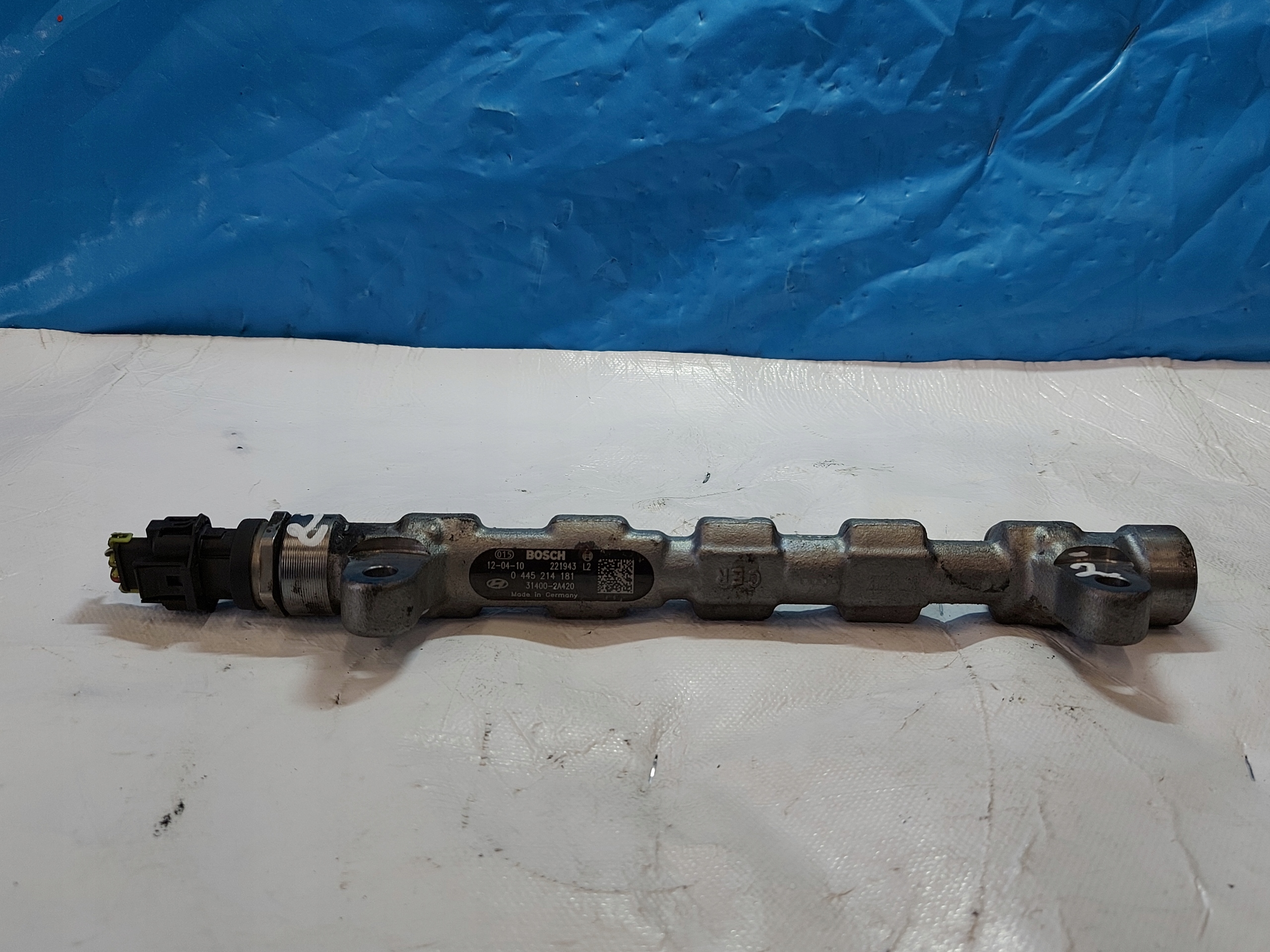 Rampe injection HYUNDAI i30 CRDI 0445214181