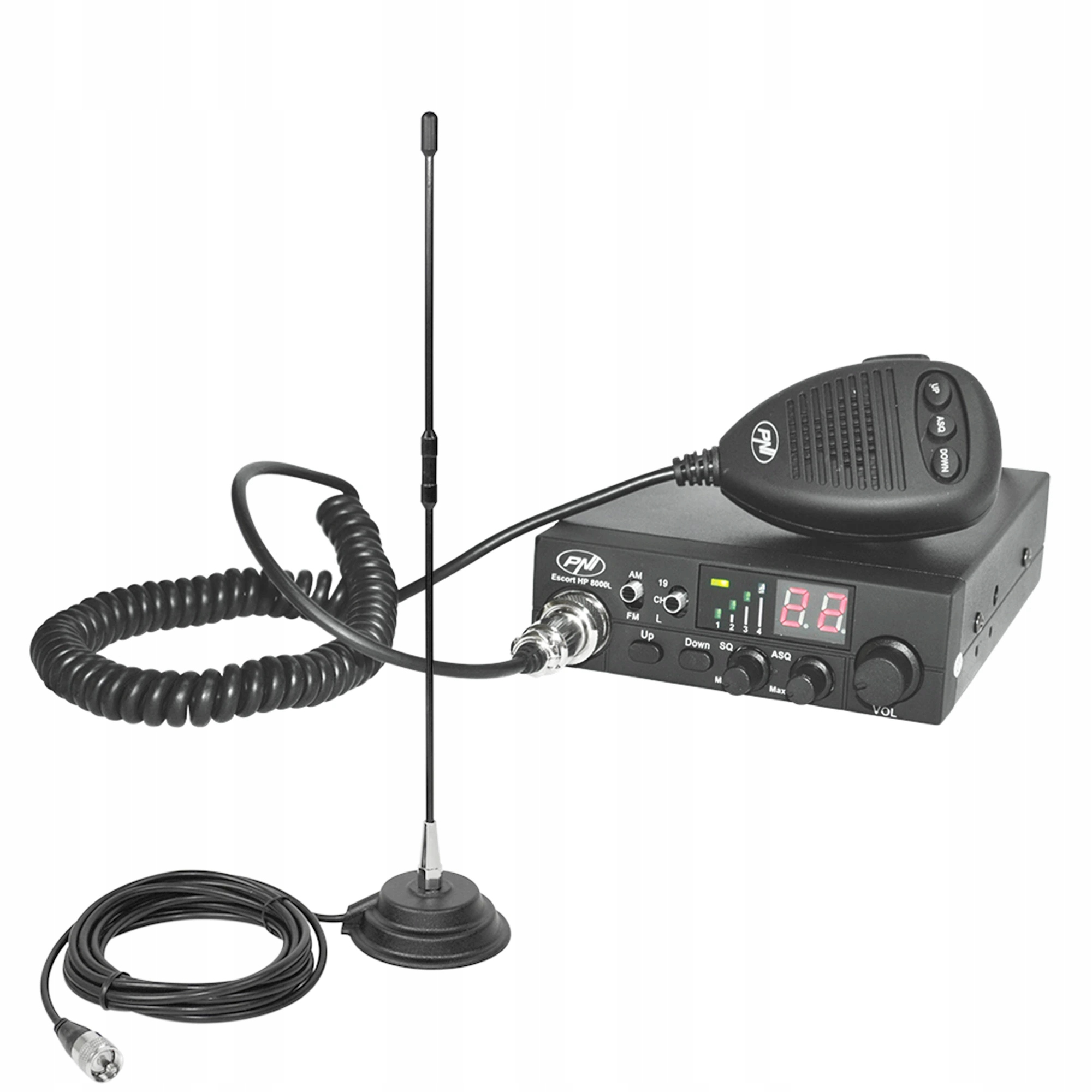 Balenie Cb rádiostanica Pni Escort Hp 8000L Asq Cb anténa Pni Extra 40 s