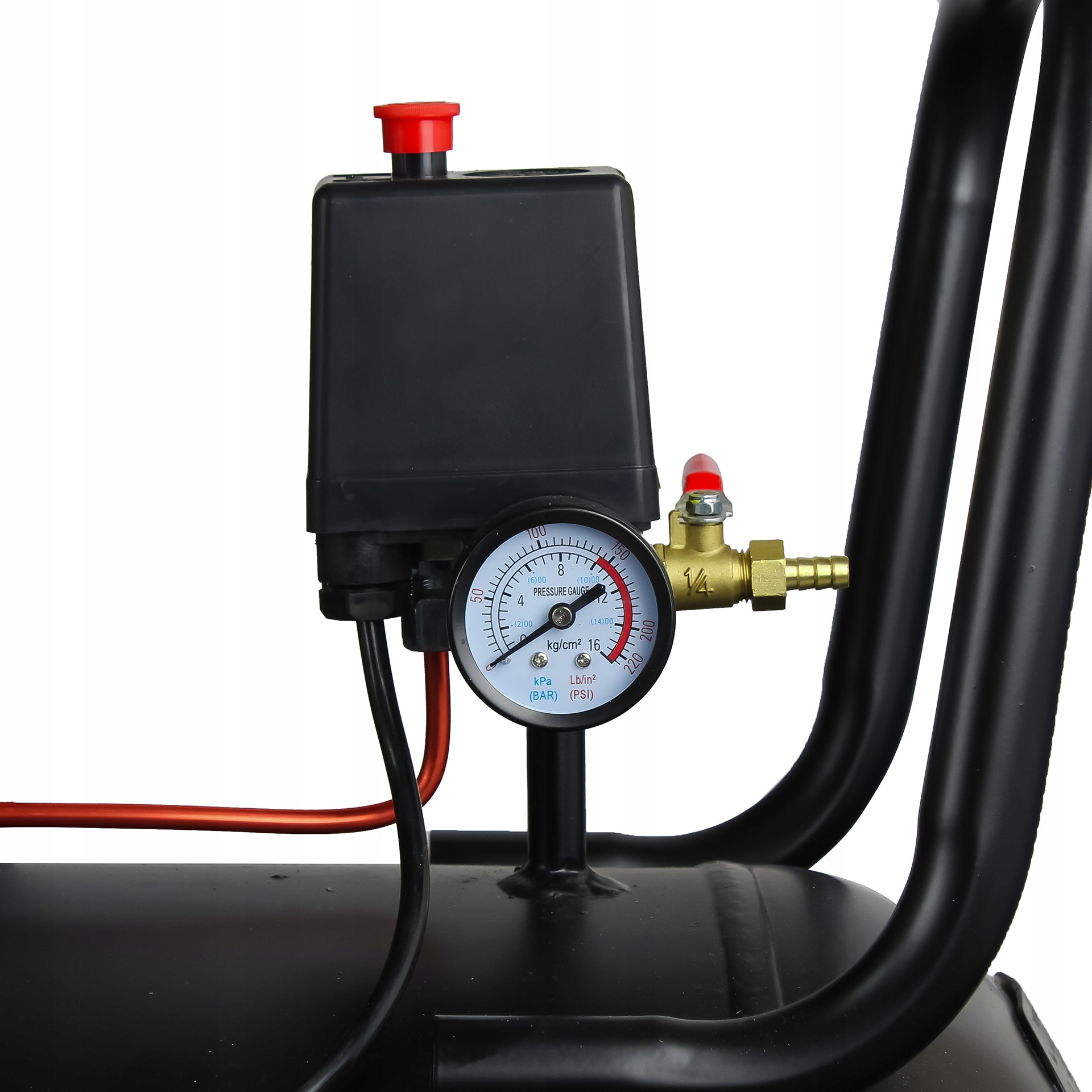 Kompresor olejowy sprężarka 10 BAR 2090 960l/min butla 200L silnik 4kW 400V Moc (kW) 4 kW