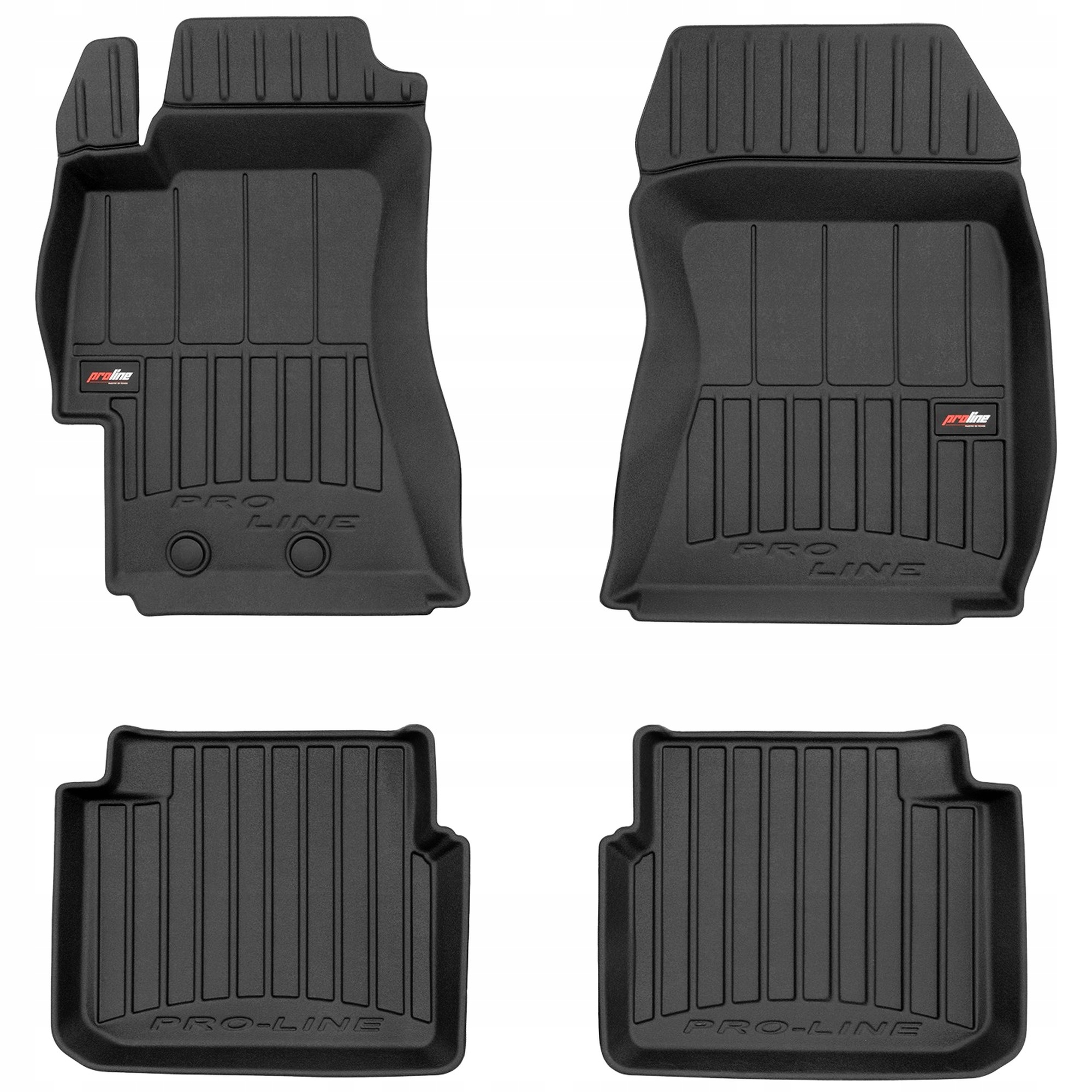 Gumové 3D koberce Subaru Impreza III Gh 2007-2011