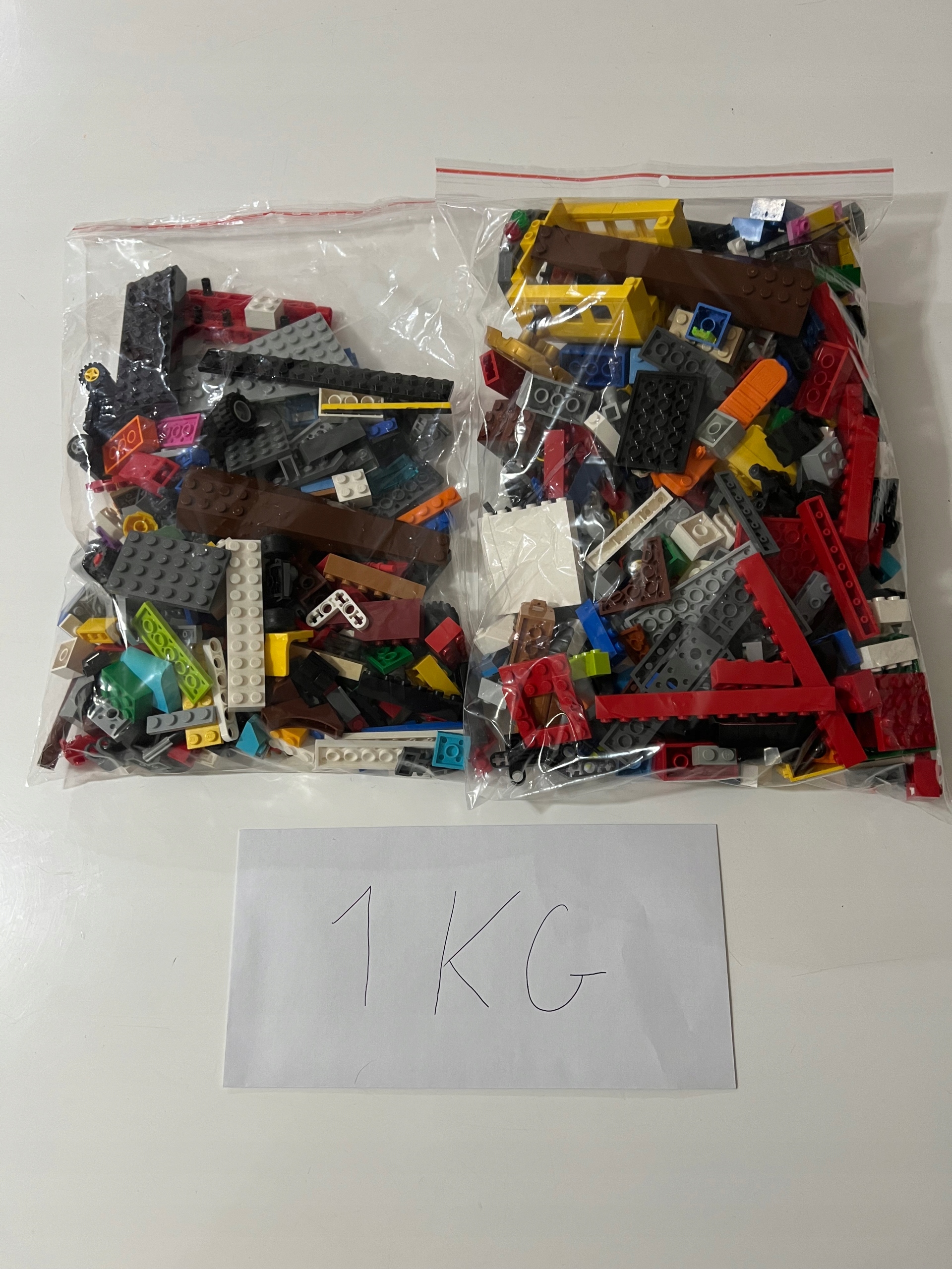 Lego klocki mix 1kg Oryginalne elementy + FIGURKA