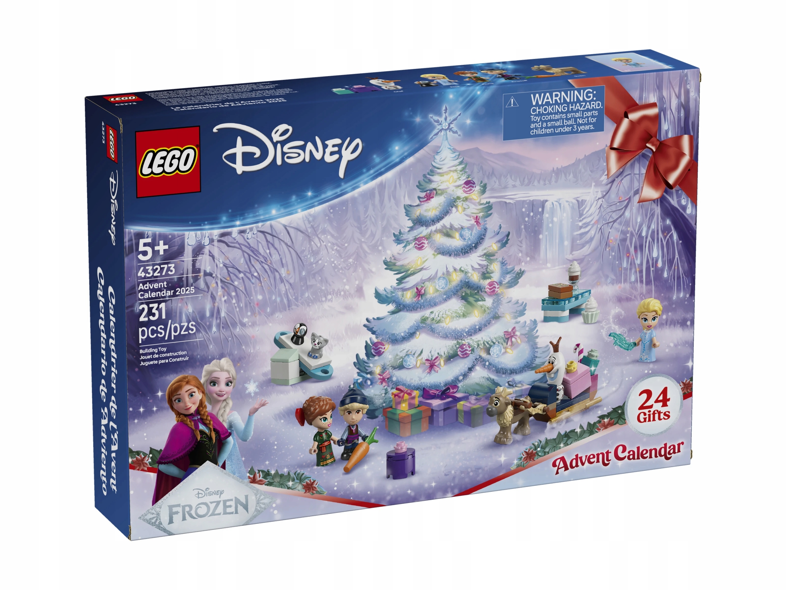 Lego Disney Princess 43273 Adventní kalendář na rok 2025