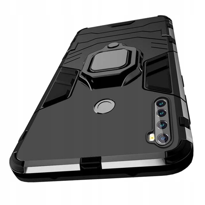 

Etui Pancerne Ring Holder Szkło do Redmi Note 8T