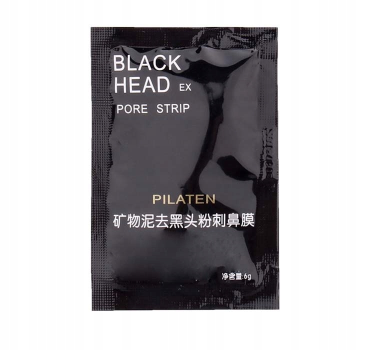 PILATEN CZARNA MASKA OCZYSZCZAJĄCA SASZETKA 6G