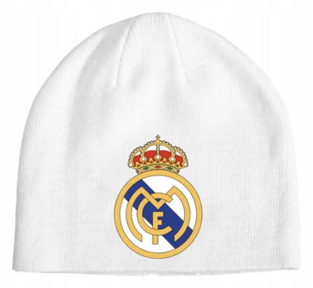 CZAPKA JESIENNO-ZIMOWA PREZENT DLA FANA REAL MADRYT + GRATIS TEKST