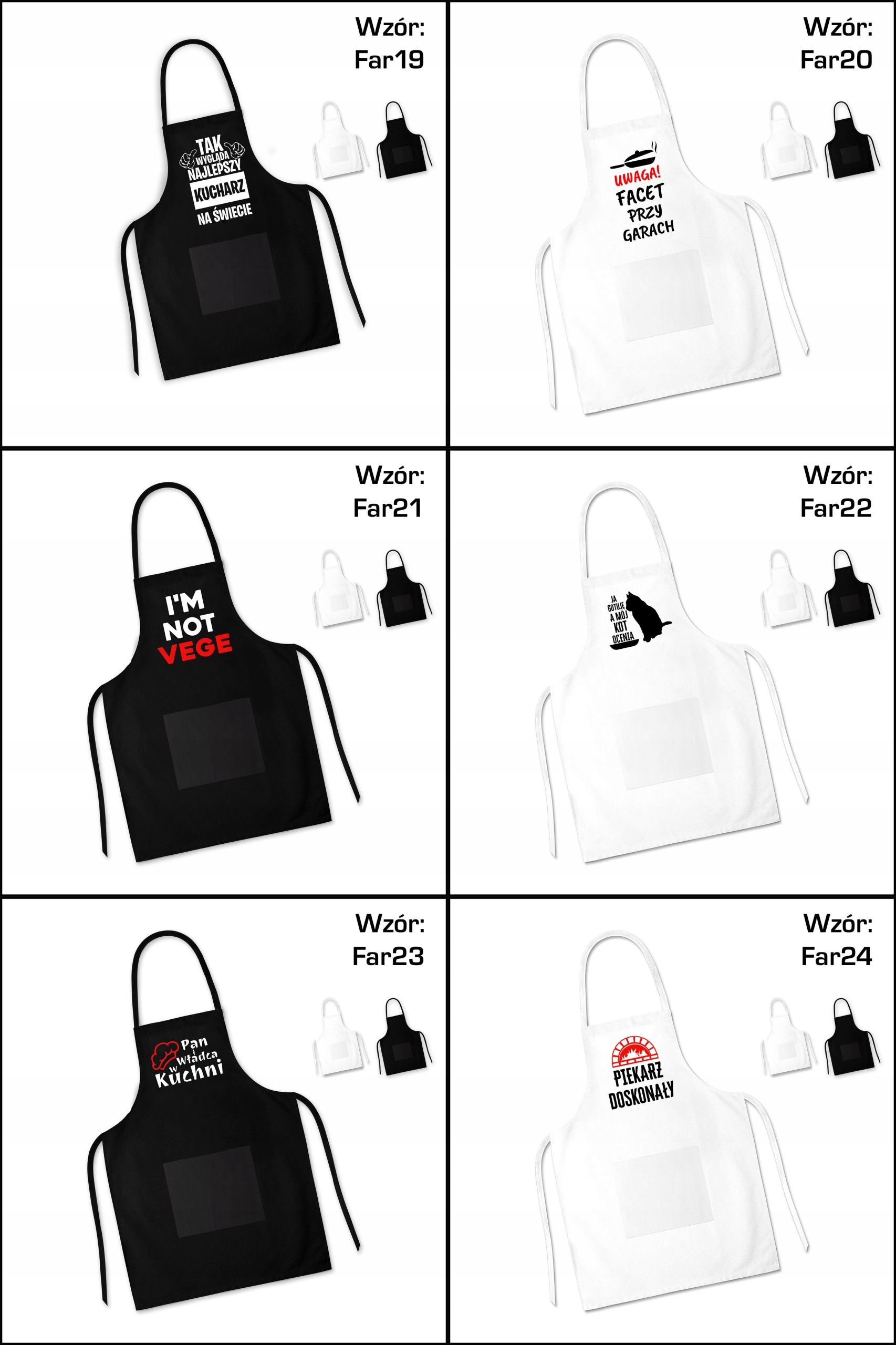 FARTUCH KUCHENNY TAK WYGLĄDA NAJLEPSZY KUCHARZ Kod producenta fartuszek