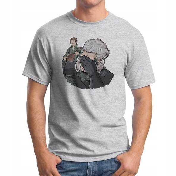 

Koszulka T-Shirt Wiedźmin Facepalm S